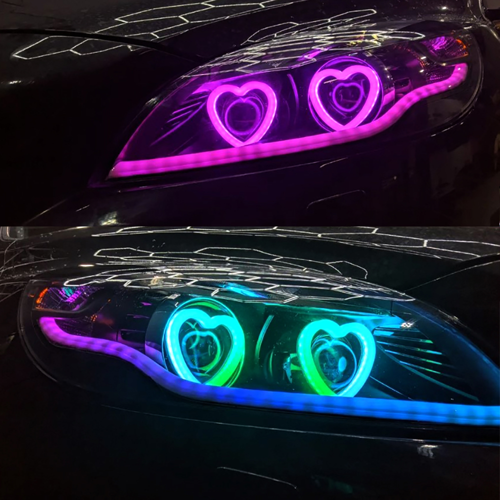 heart headlights