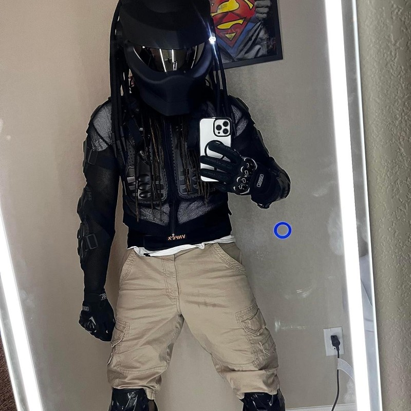 predator motorcycle helmet