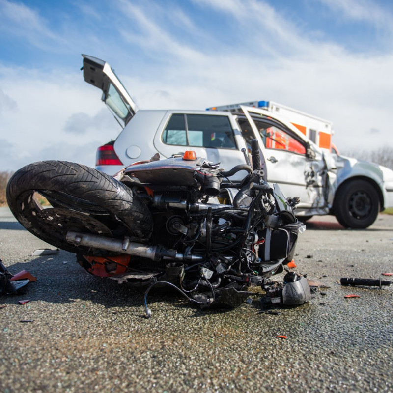 which factors lead to more motorcycle crashes